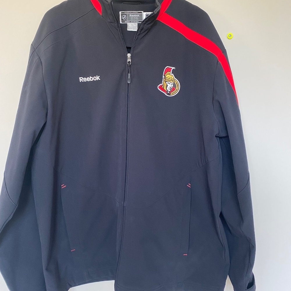 Men’s Reebok Ottawa Senators Hockey Coat. XL